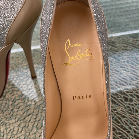 CHRISTIAN LOUBOUTIN Paris Heels -NEVER WORN - Picture 2 of 12
